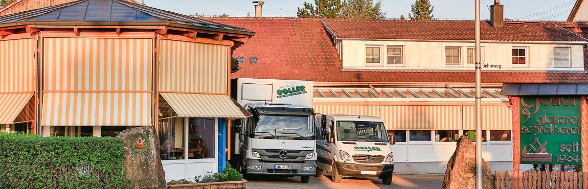 Goller - Schreinerei und Fensterbau: Liaber nex macha als a Klomb